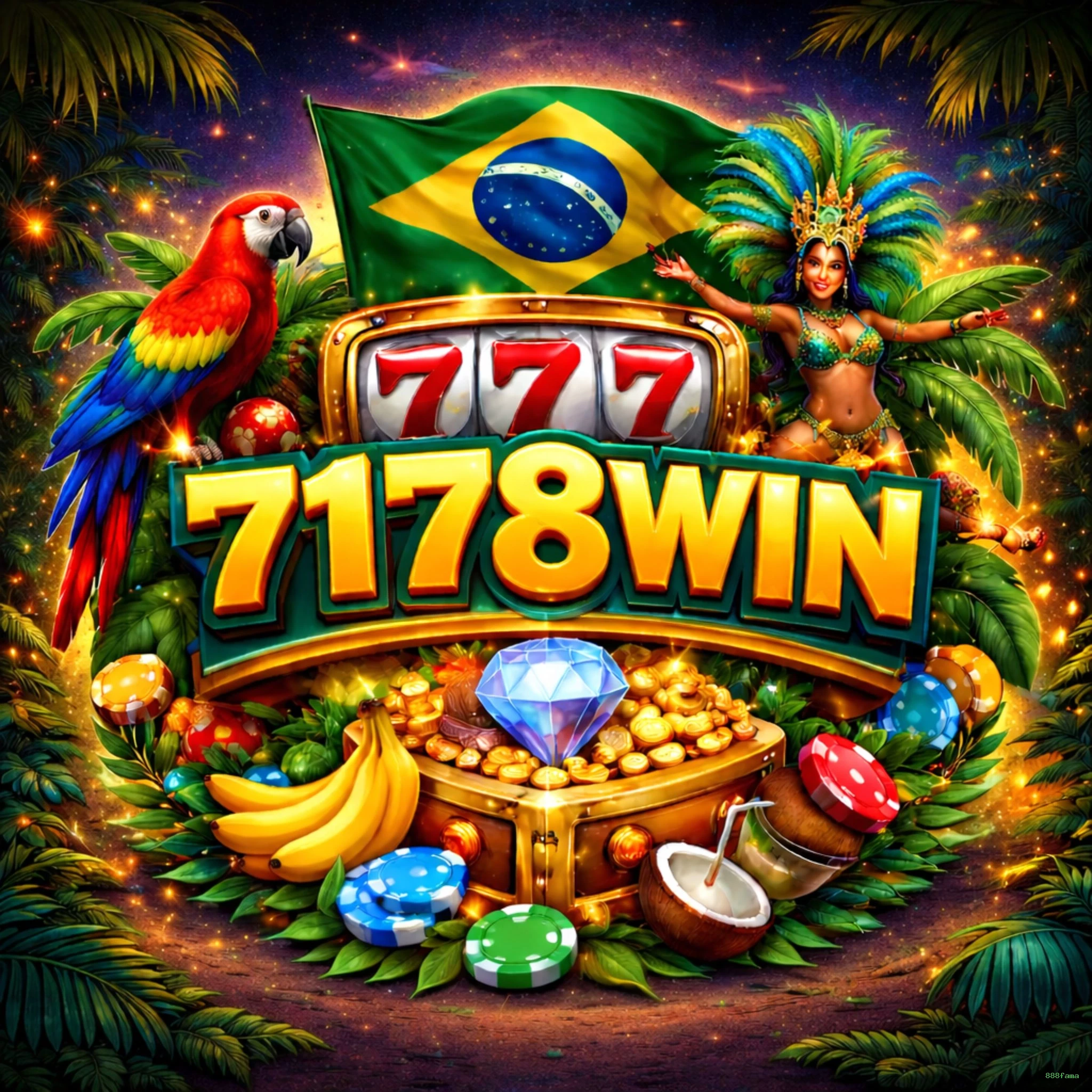 Canal oficial da 888fama no Telegram
